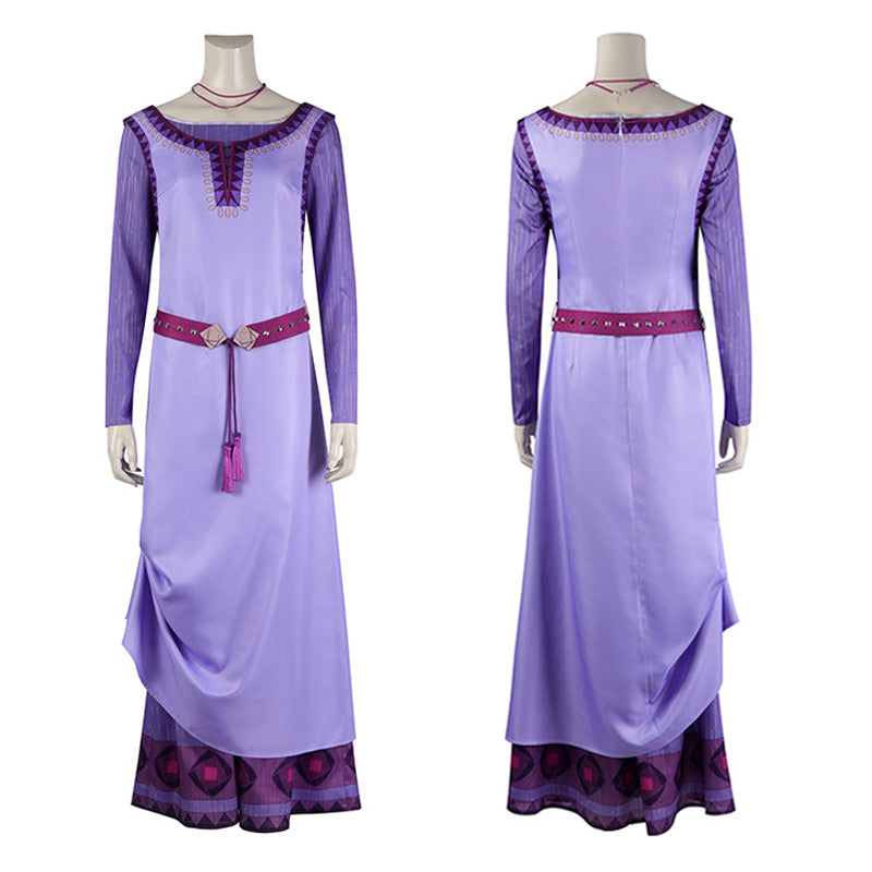 Disney Wish Asha 2023 Movie Cosplay Costume Winkcosplay