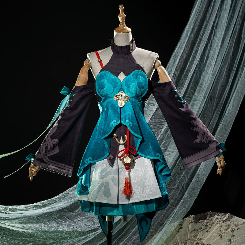 Honkai Star Rail Qingque Cosplay Costume Winkcosplay