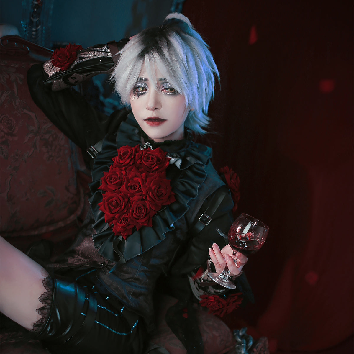 Identity V Everlasting Night Patient Emil Luminary Cosplay Costume Winkcosplay