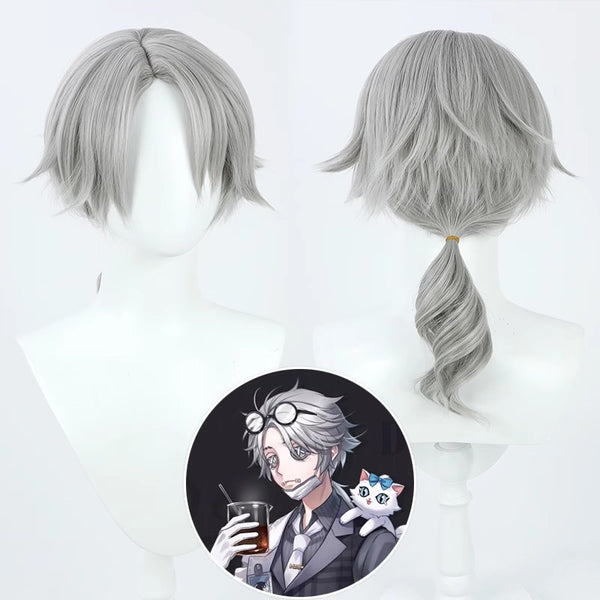 Identity V Truth and Inference Embalmer Aesop Carl 5th Anniversary Costume Cosplay Wig