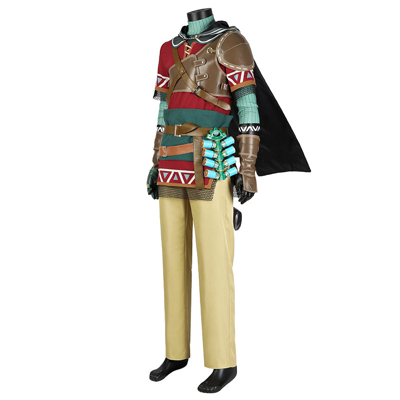 The Legend of Zelda: Tears of the Kingdom Link Hylian Set Cosplay Costume