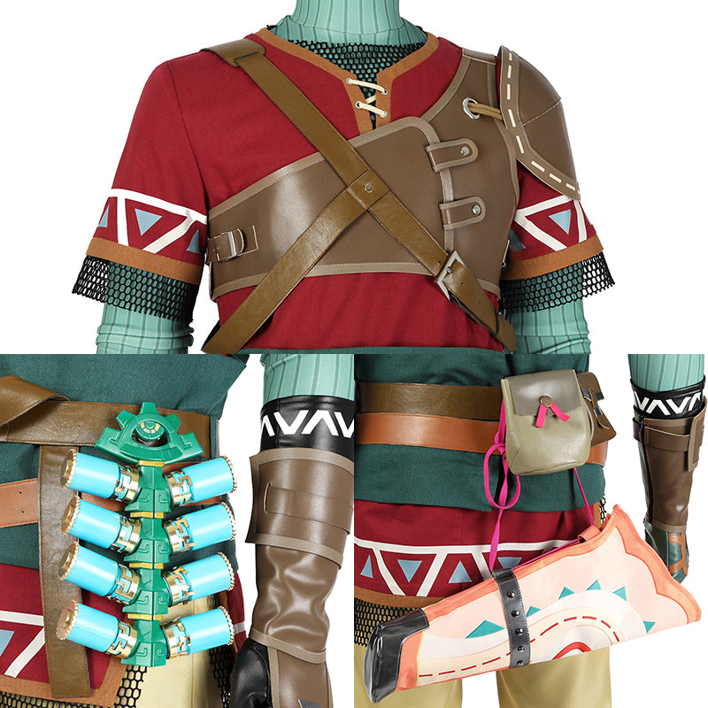 The Legend of Zelda: Tears of the Kingdom Link Hylian Set Cosplay Costume