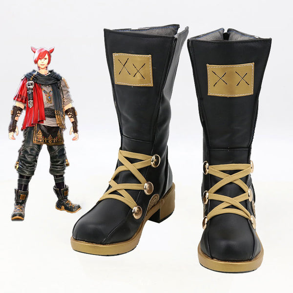 Final Fantasy XIV G'raha Tia Cosplay Shoes