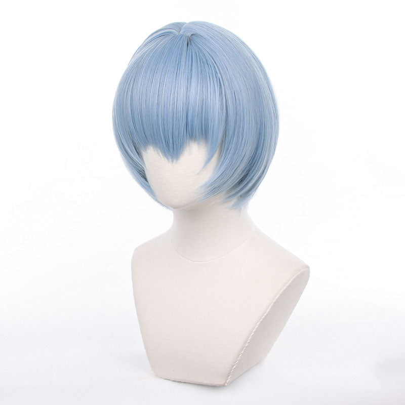 Neon Genesis Evangelion EVA Rei Ayanami Blue Cosplay Wig
