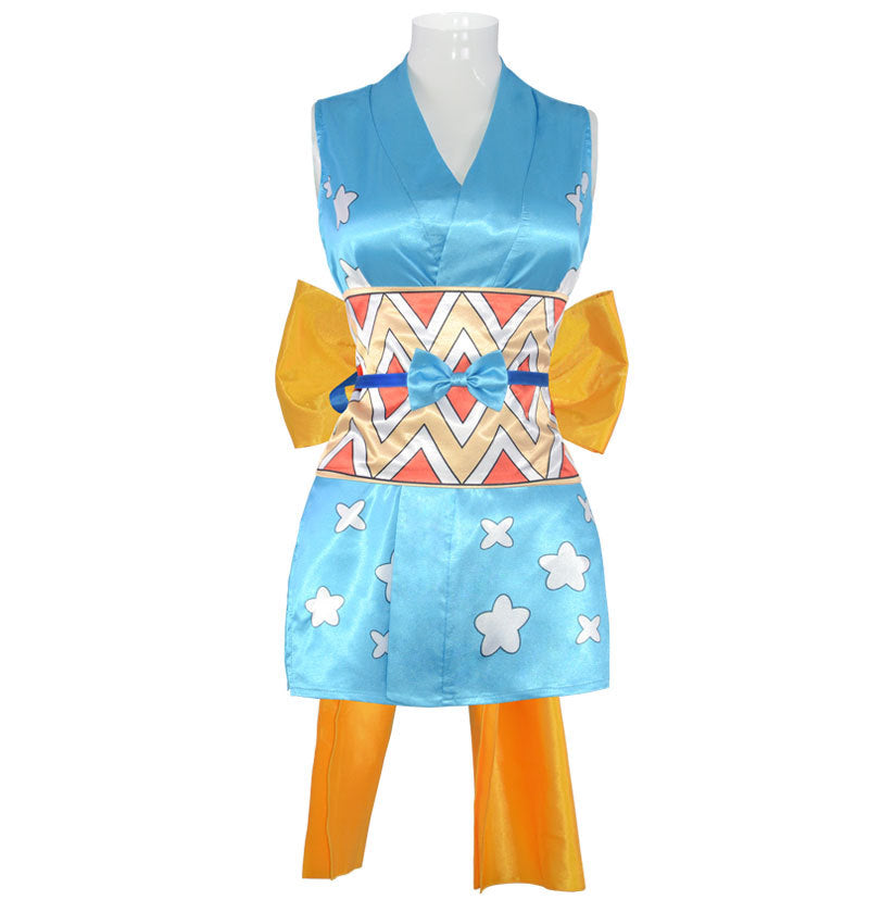One Piece Wano Country Arc Nami Kimono Cosplay Costume