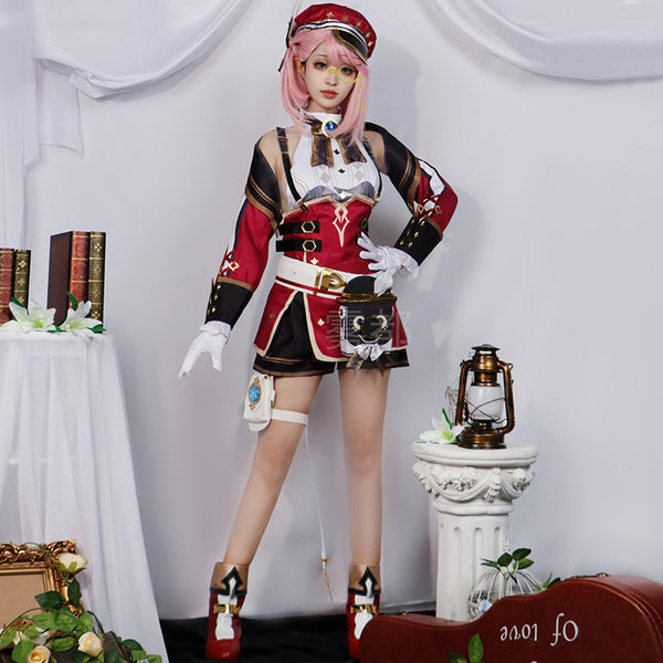 Genshin Impact Charlotte Cosplay Costume