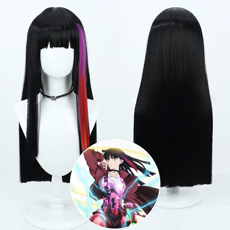 Metallic Rouge Rouge Redstar Cosplay Wig