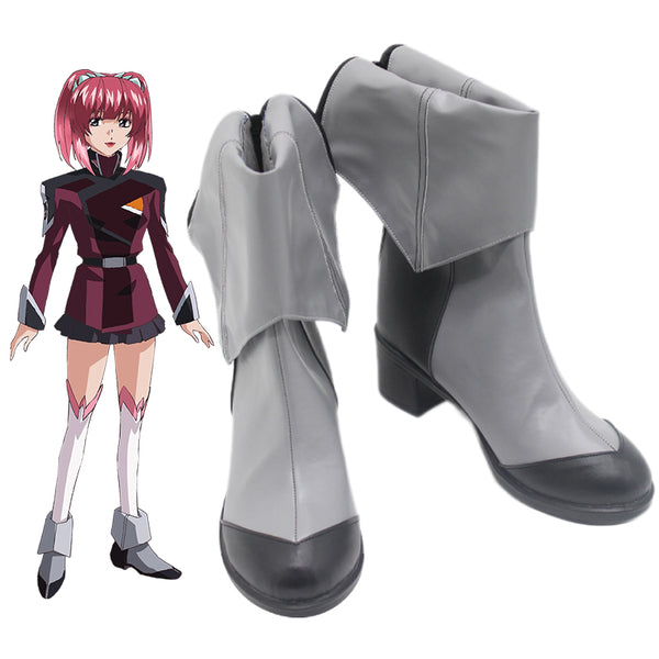 2024 Movie Mobile Suit Gundam SEED Freedom Agnes Giebenrath Cosplay Shoes