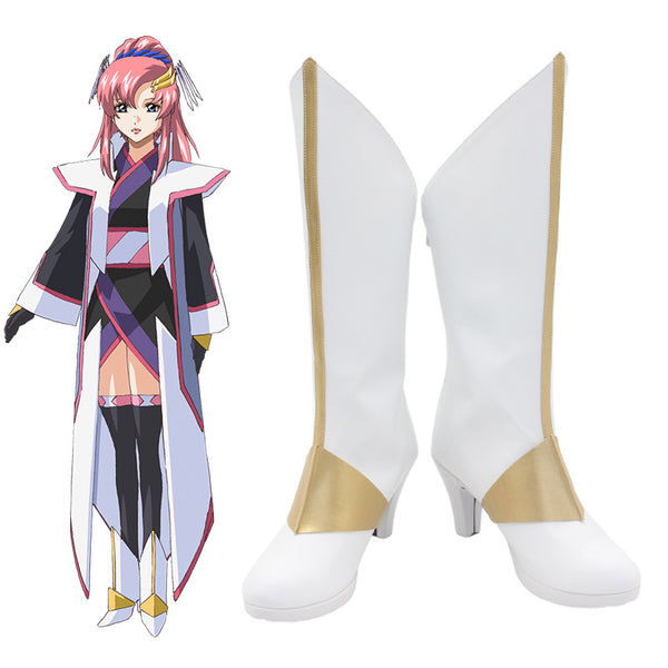 2024 Movie Mobile Suit Gundam SEED Freedom Lacus Clyne Shoes Cosplay Boots