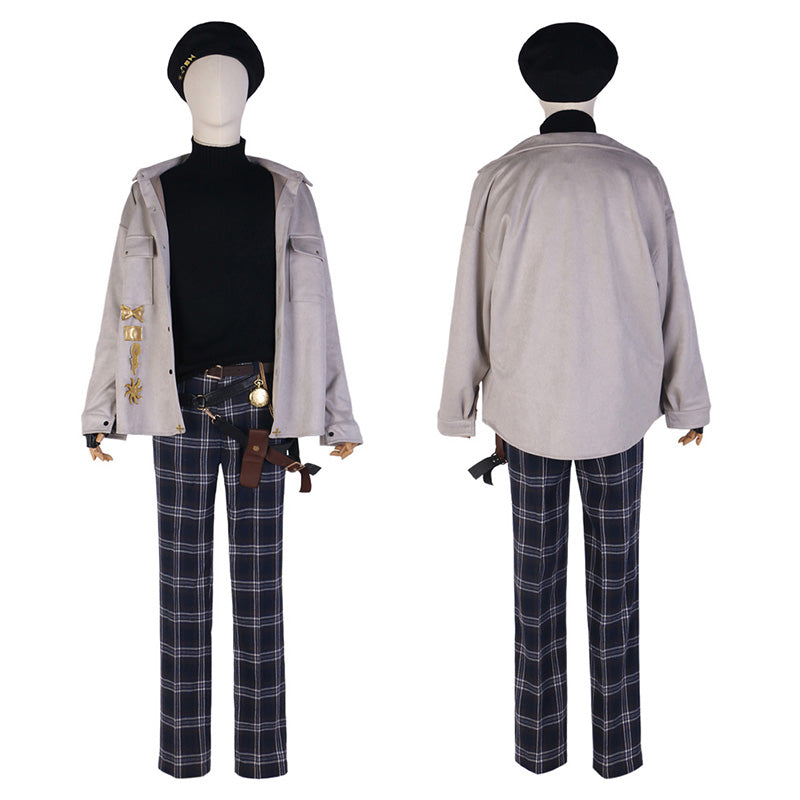 Virtual YouTuber Nijisanji Luxiem Ike Eveland New Outfit Cosplay Costume
