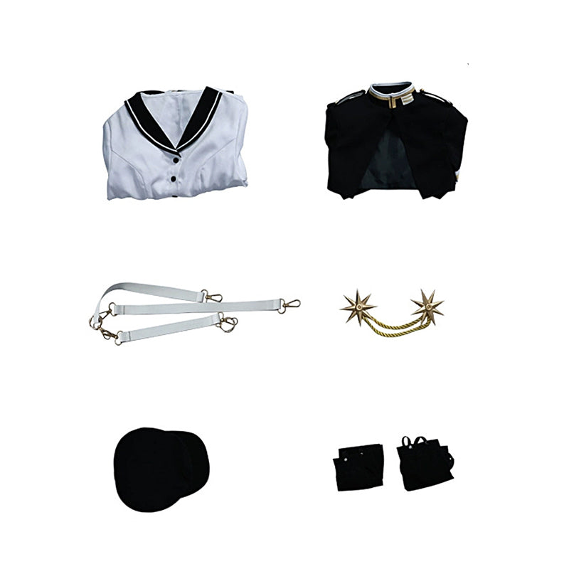 86 EIGHTY-SIX Regina ☆ Lena Vladilena Milizé Black Cosplay Costume