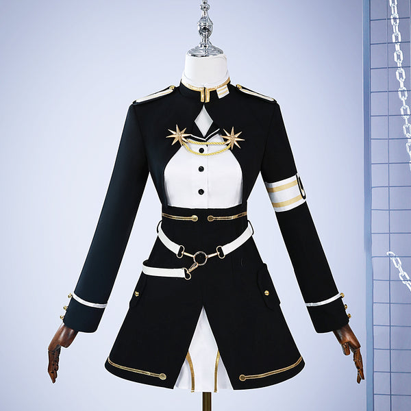 86 EIGHTY-SIX Regina ☆ Lena Vladilena Milizé Black Cosplay Costume