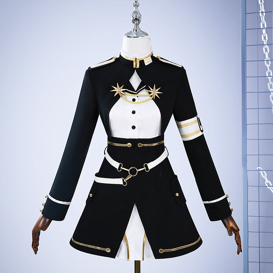 86 EIGHTY-SIX Regina ☆ Lena Vladilena Milizé Black Cosplay Costume
