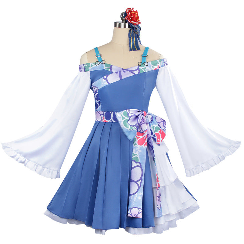 A Salad Bowl of Eccentrics Henjin no Salad Bowl Sara Da Odin Cosplay Costume