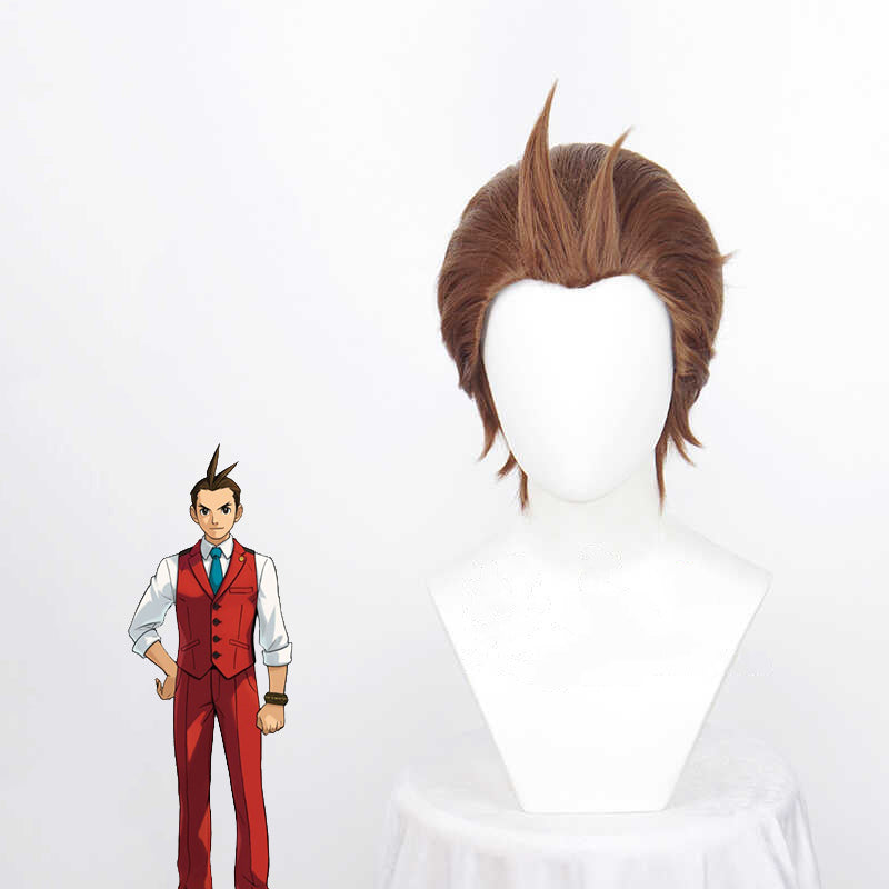 Ace Attorney Apollo Justice Cosplay Wig