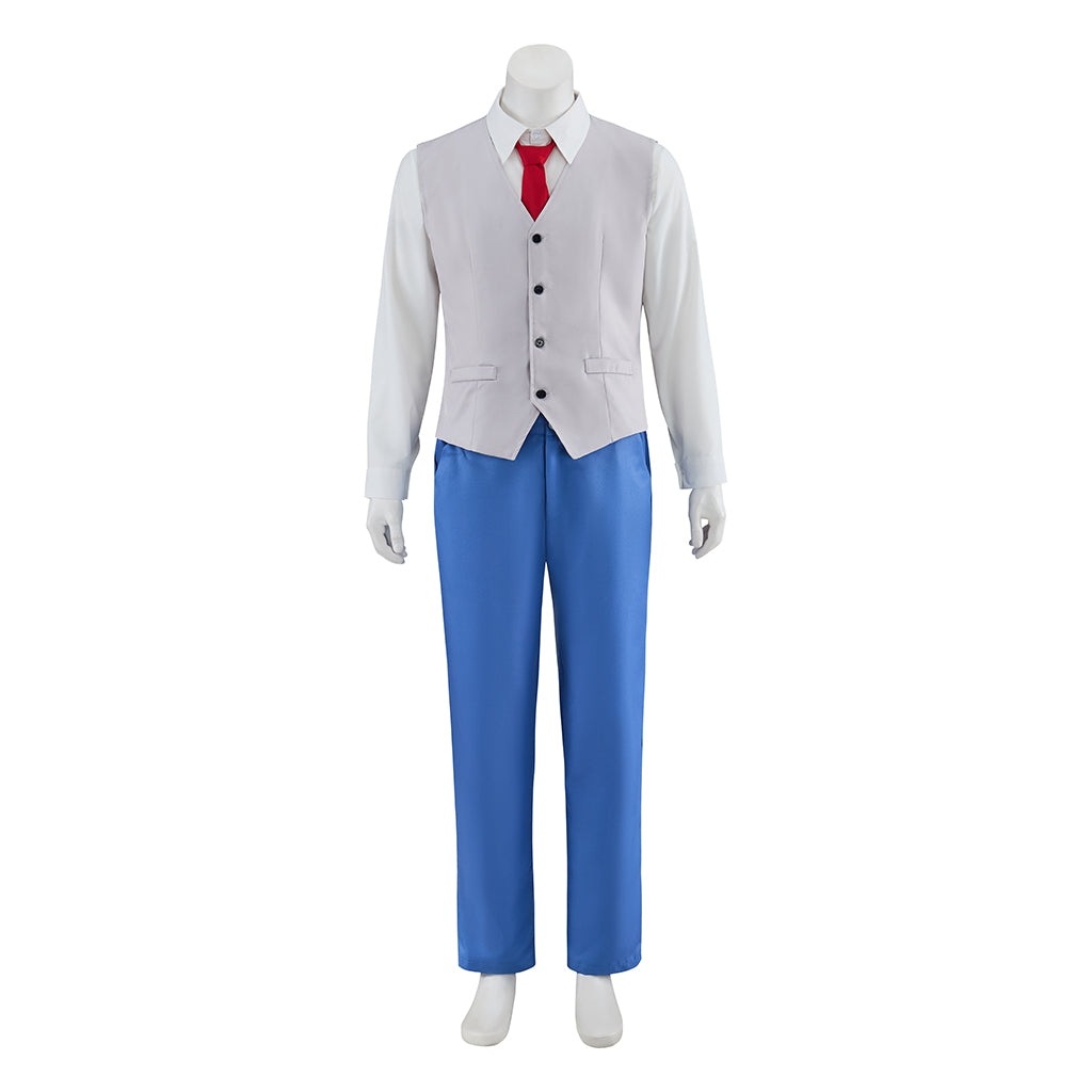 Ace Attorney Naruhodo Ryuichi Cosplay Costume