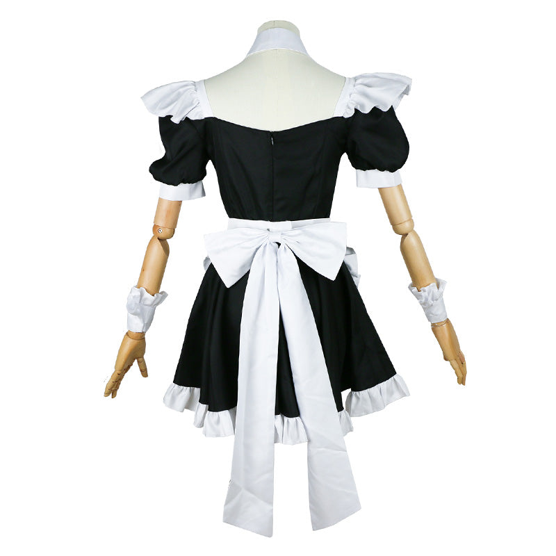 Alya Sometimes Hides Her Feelings In Russian Tokidoki Bosotto Roshiago de Dereru Tonari no Ārya-san Alisa Mikhailovna Kujou Alya Maid Dress Cosplay Costume