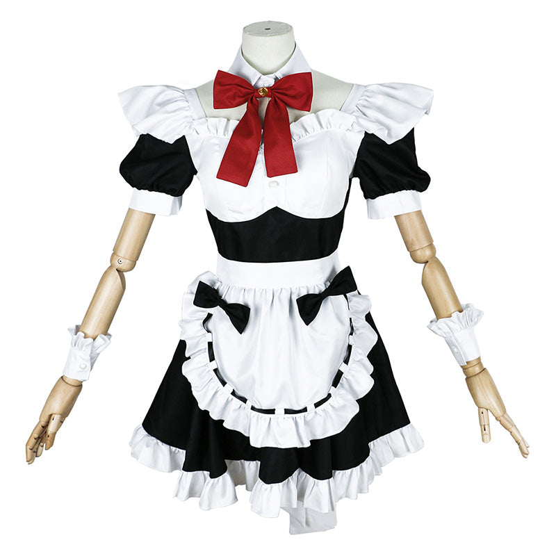 Alya Sometimes Hides Her Feelings In Russian Tokidoki Bosotto Roshiago de Dereru Tonari no Ārya-san Alisa Mikhailovna Kujou Alya Maid Dress Cosplay Costume