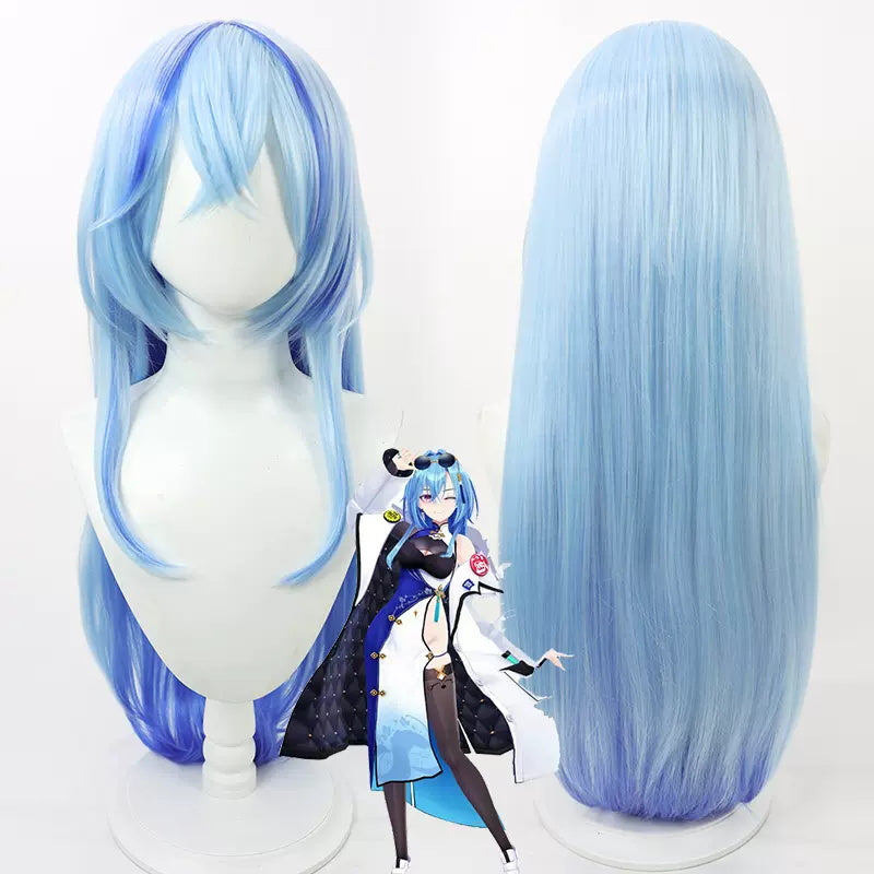 Aogiri High School VTuber Harusame Urame Cosplay Wig