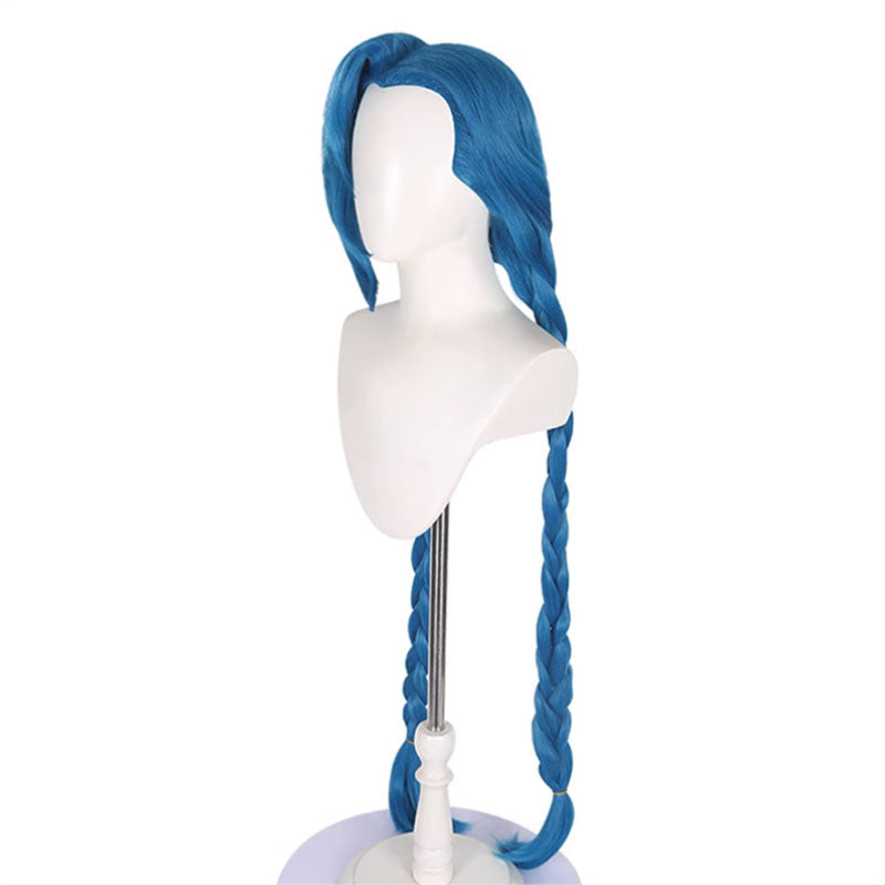 Arcane League of Legends LOL Arcane Jinx Halloween Cosplay Wig