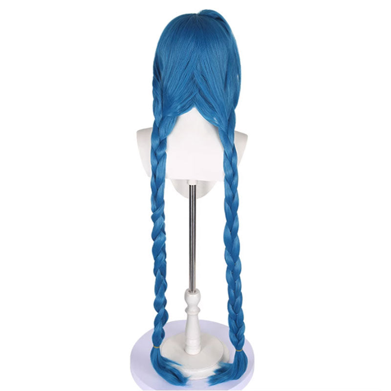 Arcane League of Legends LOL Arcane Jinx Halloween Cosplay Wig
