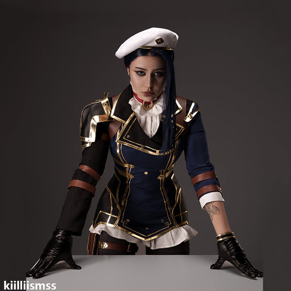 Arcane Season 2 League of Legends Caitlyn Kiramman Cosplay Costume