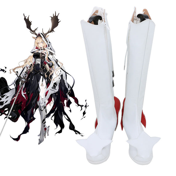 Arknights Candle Knight Viviana Droste Shoes Cosplay Boots