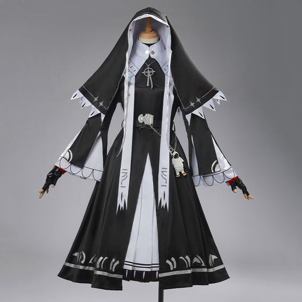 Arknights Exusiai Nun Cosplay Costume