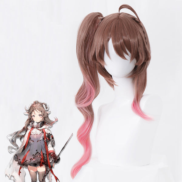 Arknights Eyjafjalla Cosplay Wig