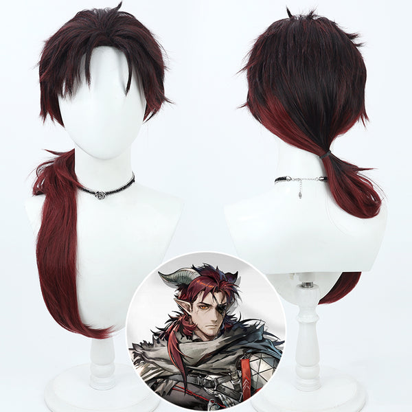 Arknights Hoederer Cosplay Wig