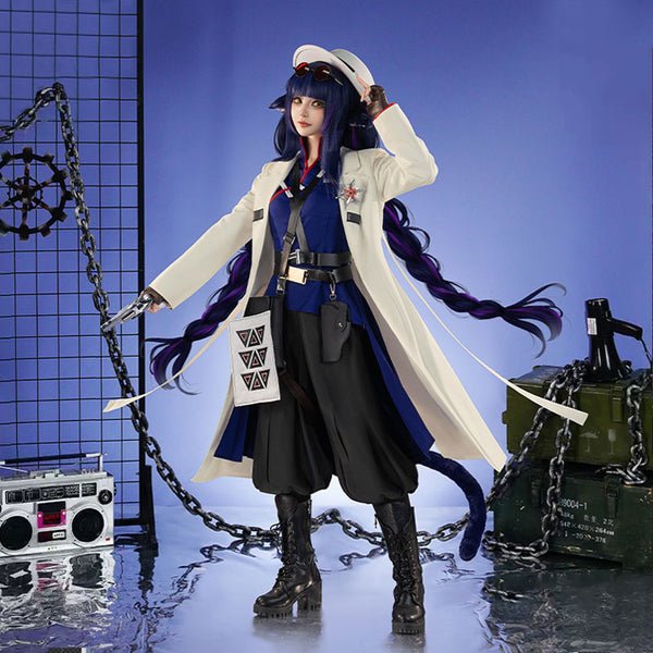 Arknights Jessica the Liberated Ride to Davistown Cosplay Costume