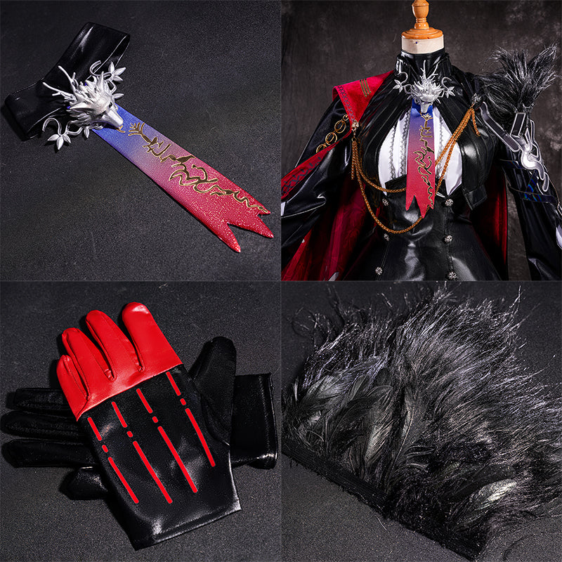 Arknights Lappland the Decadenza Cosplay Costume