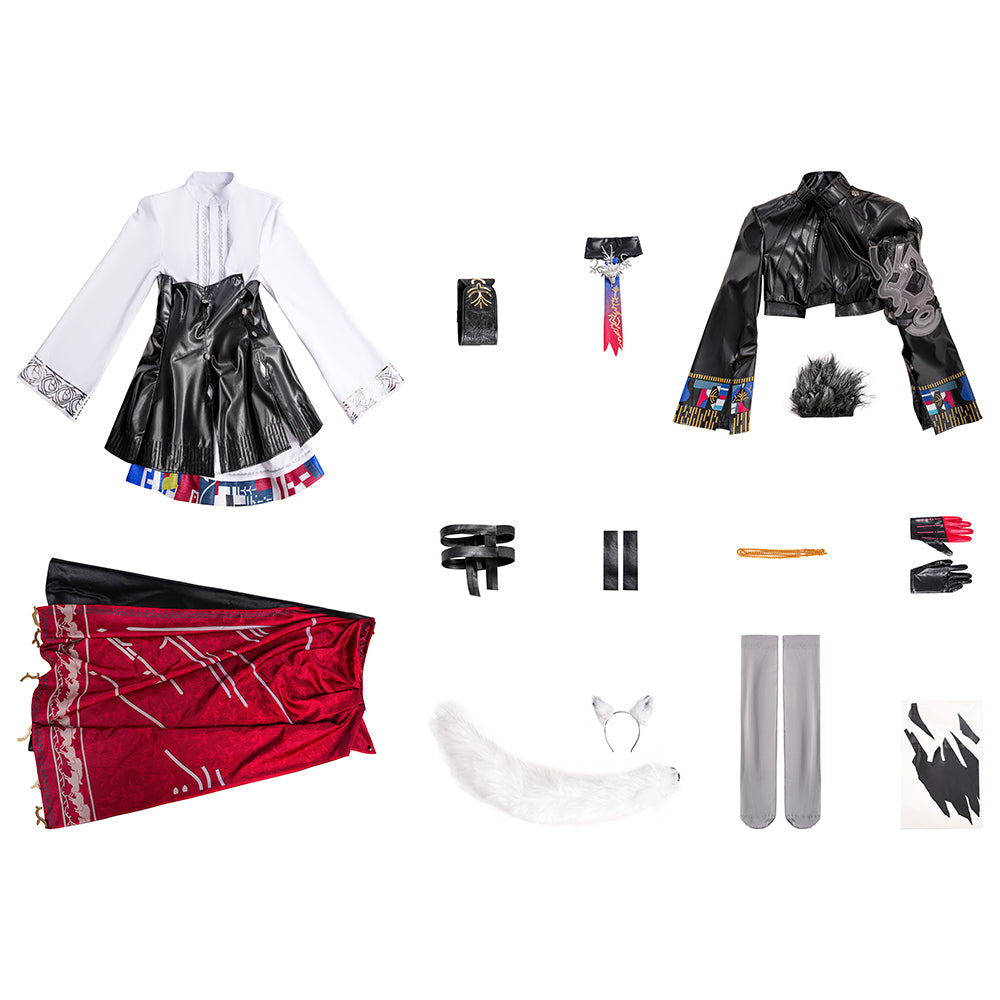 Arknights Lappland the Decadenza Cosplay Costume