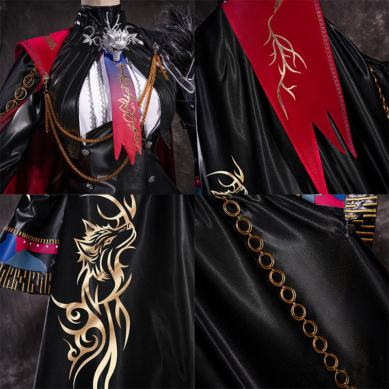 Arknights Lappland the Decadenza Cosplay Costume