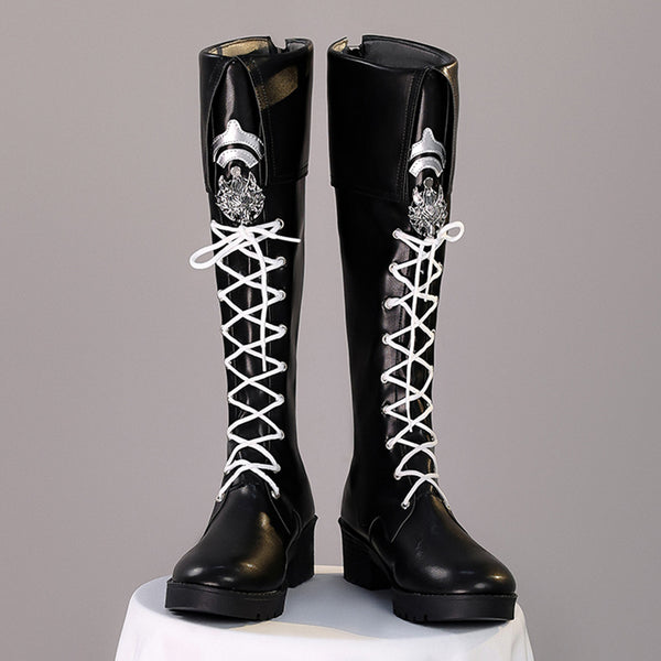 Arknights Lappland the Decadenza Unruly Humbleness Cosplay Shoes