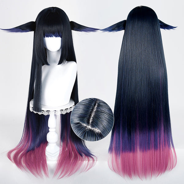 Arknights Mio Cosplay Wig
