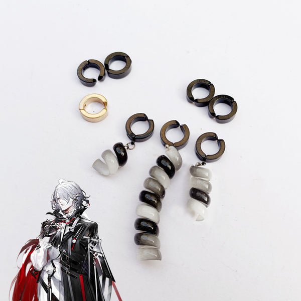 Arknights Sanguinarch Ear clips Cosplay Accessory Prop