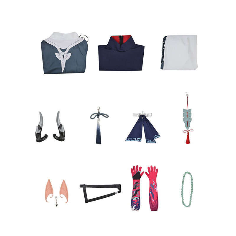Arknights Yu Cosplay Costume