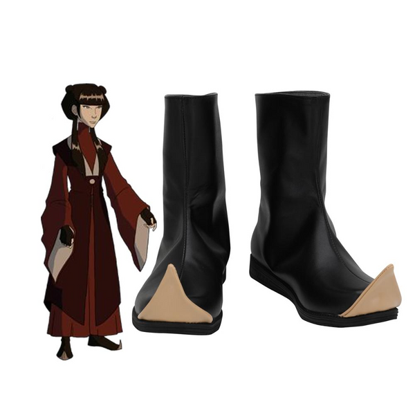Avatar: The Last Airbender Mai Shoes Cosplay Boots