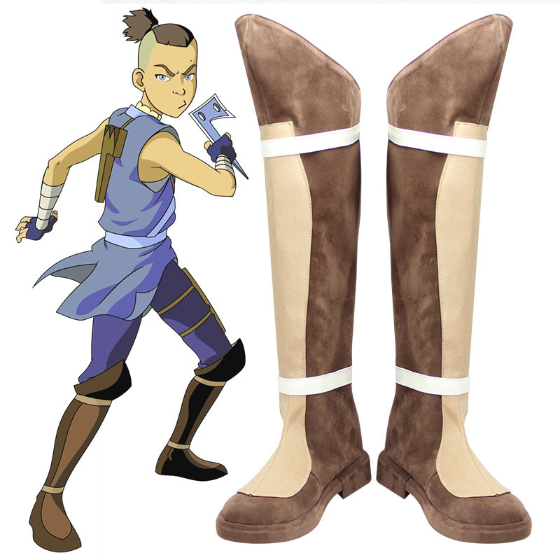 Avatar: The Last Airbender Sokka Shoes Cosplay Boots