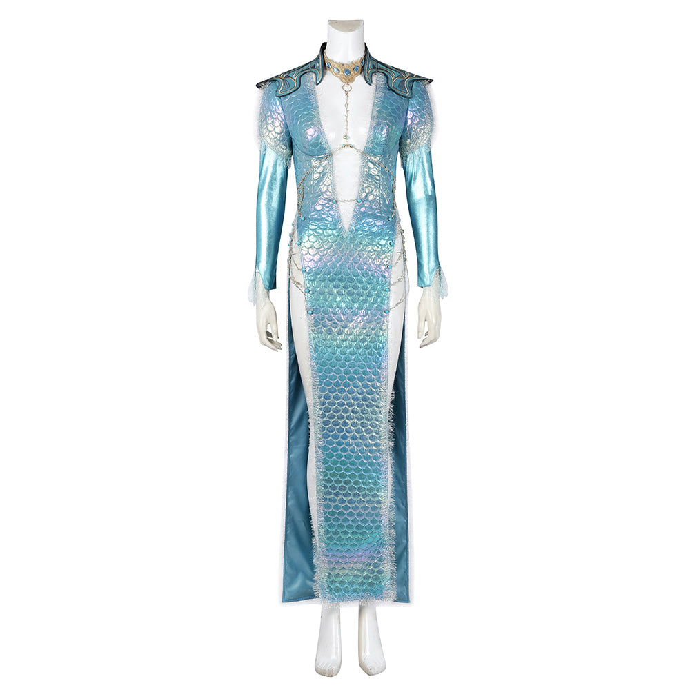 Baldurs Gate 3 Shadowheart Wavemother's Robe Cosplay Costume