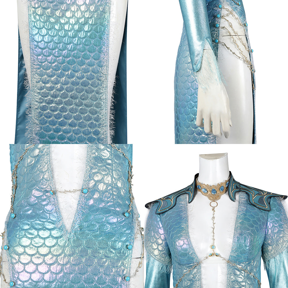 Baldurs Gate 3 Shadowheart Wavemother's Robe Cosplay Costume