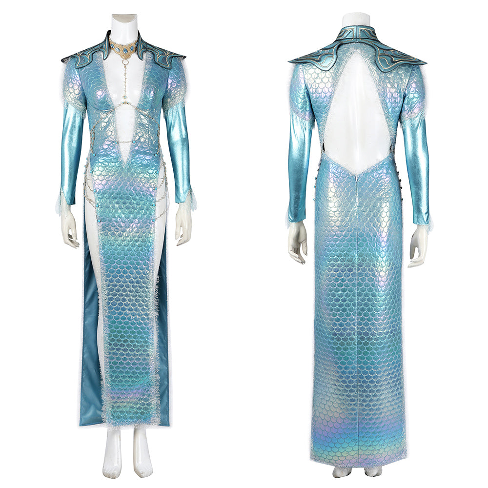 Baldurs Gate 3 Shadowheart Wavemother's Robe Cosplay Costume