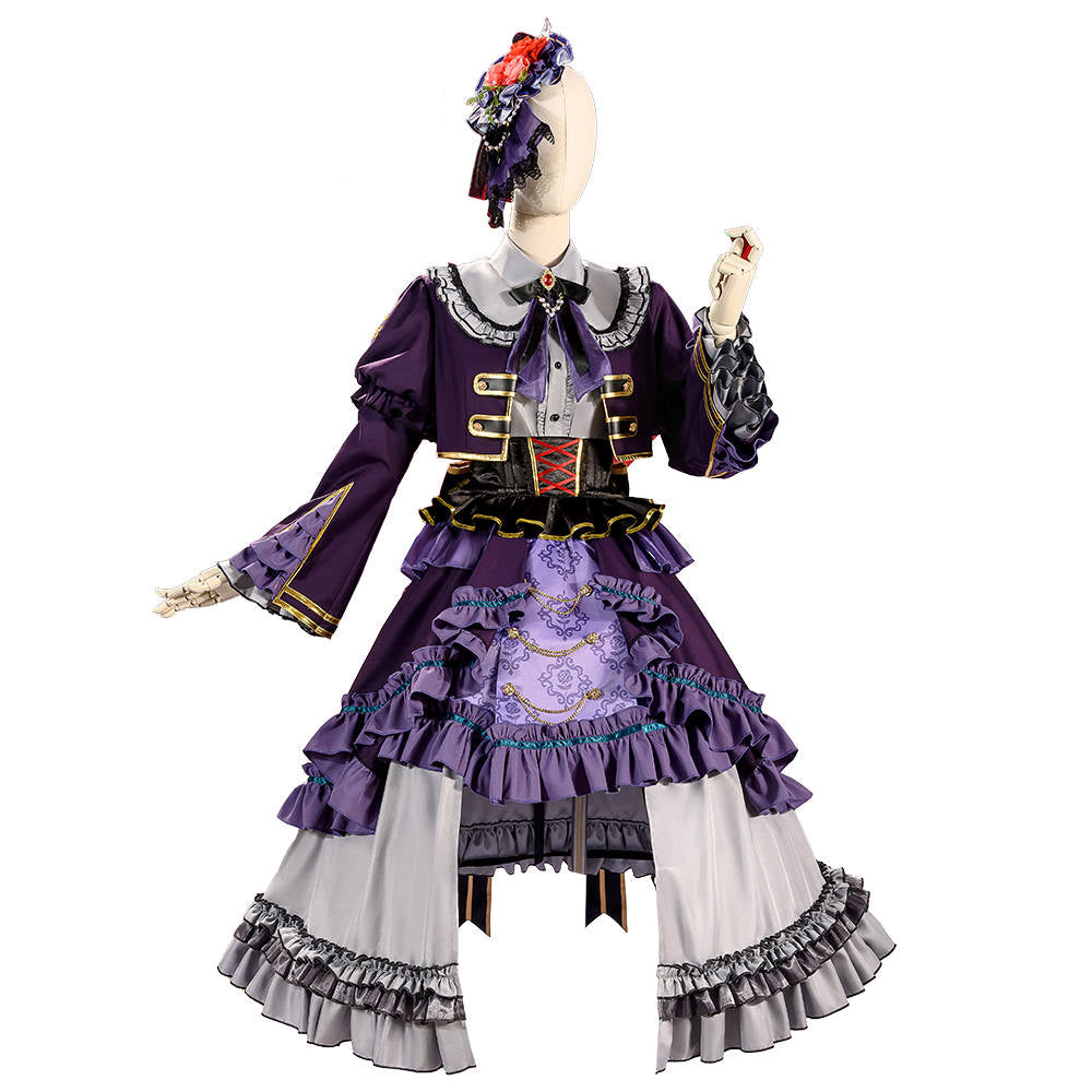 BanG Dream! Roselia 6th Anniversary Imai Lisa Cosplay Costume