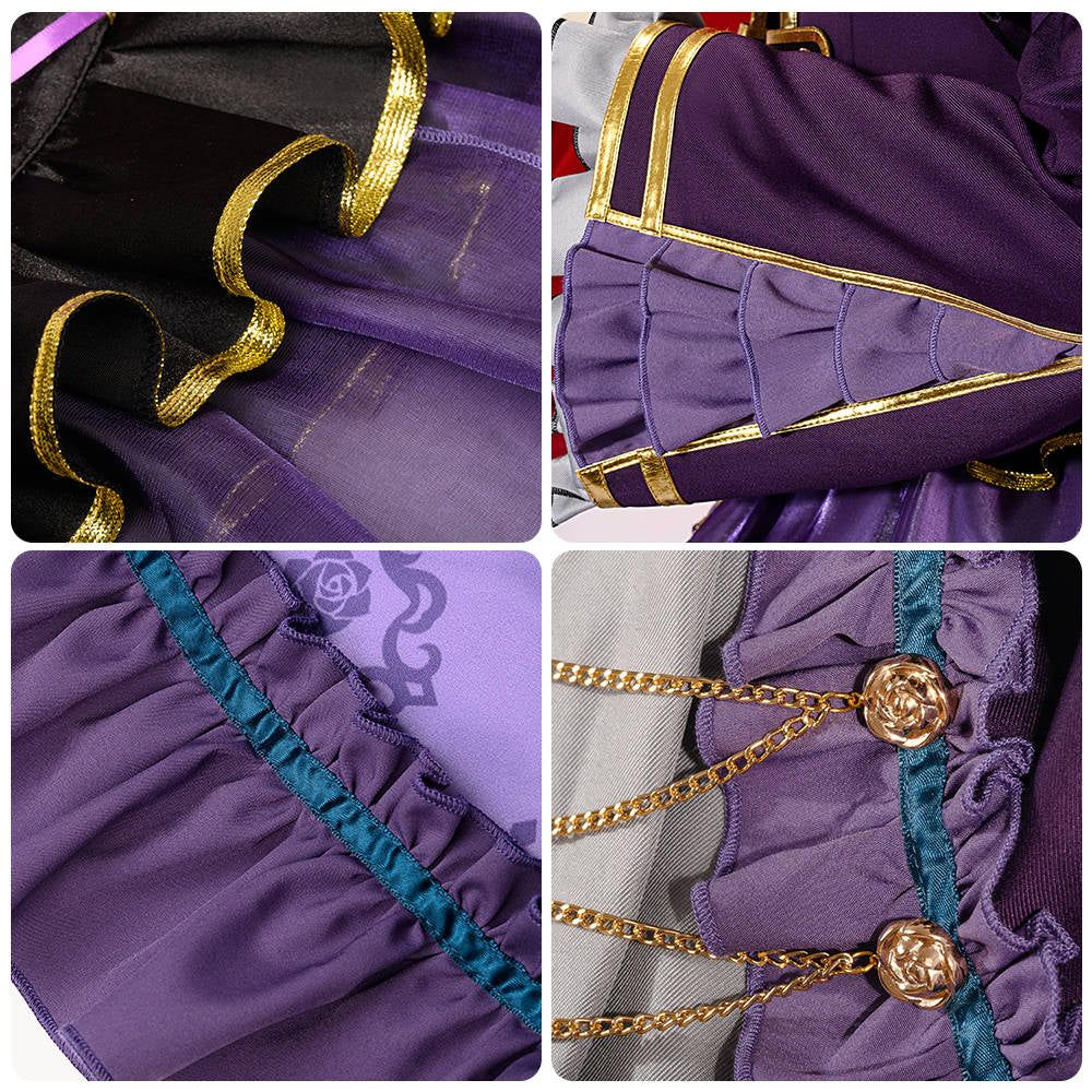 BanG Dream! Roselia 6th Anniversary Minato Yukina Cosplay Costume