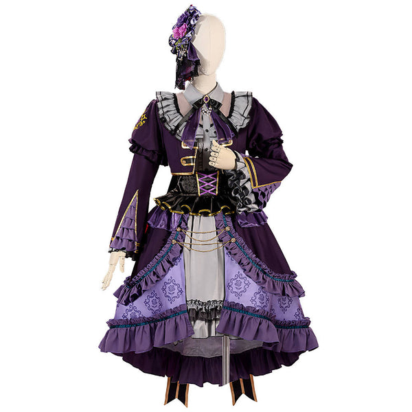 BanG Dream! Roselia 6th Anniversary Minato Yukina Cosplay Costume