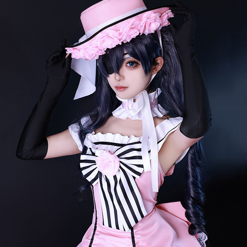 Black Butler Ciel Phantomhive Lolita Dress Halloween Cosplay Costume