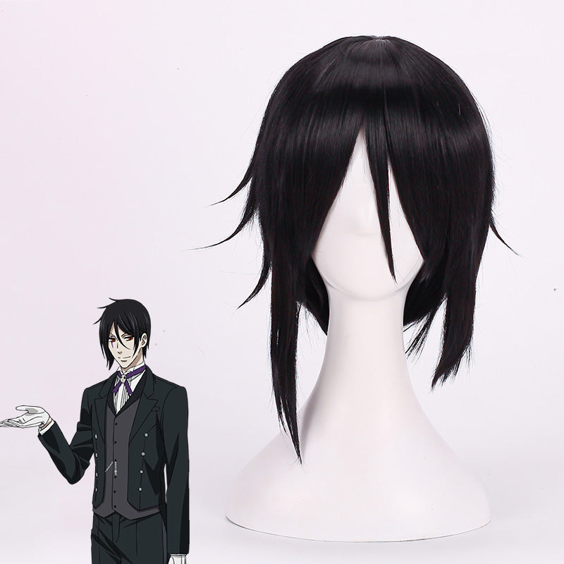 Black Butler Sebastian Michaelis Cosplay Wig