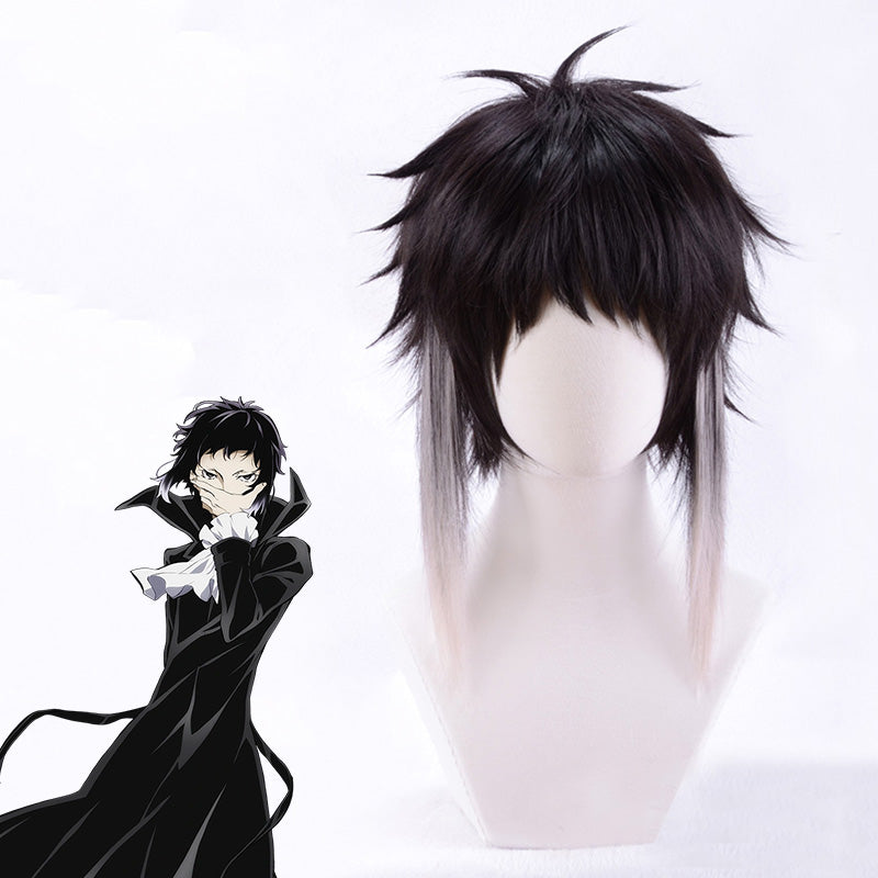 Bungo Stray Dogs Ryuunosuke Akutagawa Ryūnosuke Akutagawa Cosplay Wig