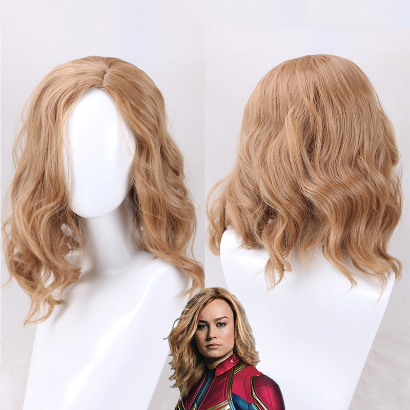 Captain Marvel 2 The Marvels Carol Danvers Cosplay Wig